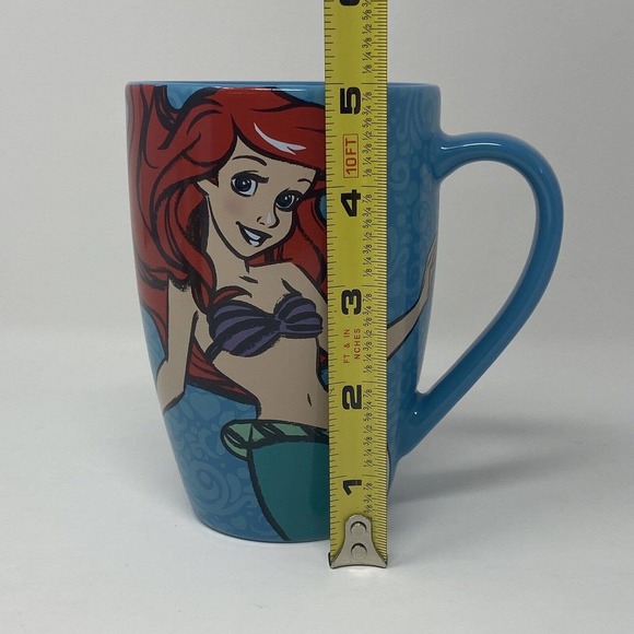 Vintage‎ Disney Little Mermaid Ariel “Once I Wake Up” Blue Coffee Mug Cup 1988 - Picture 7 of 8
